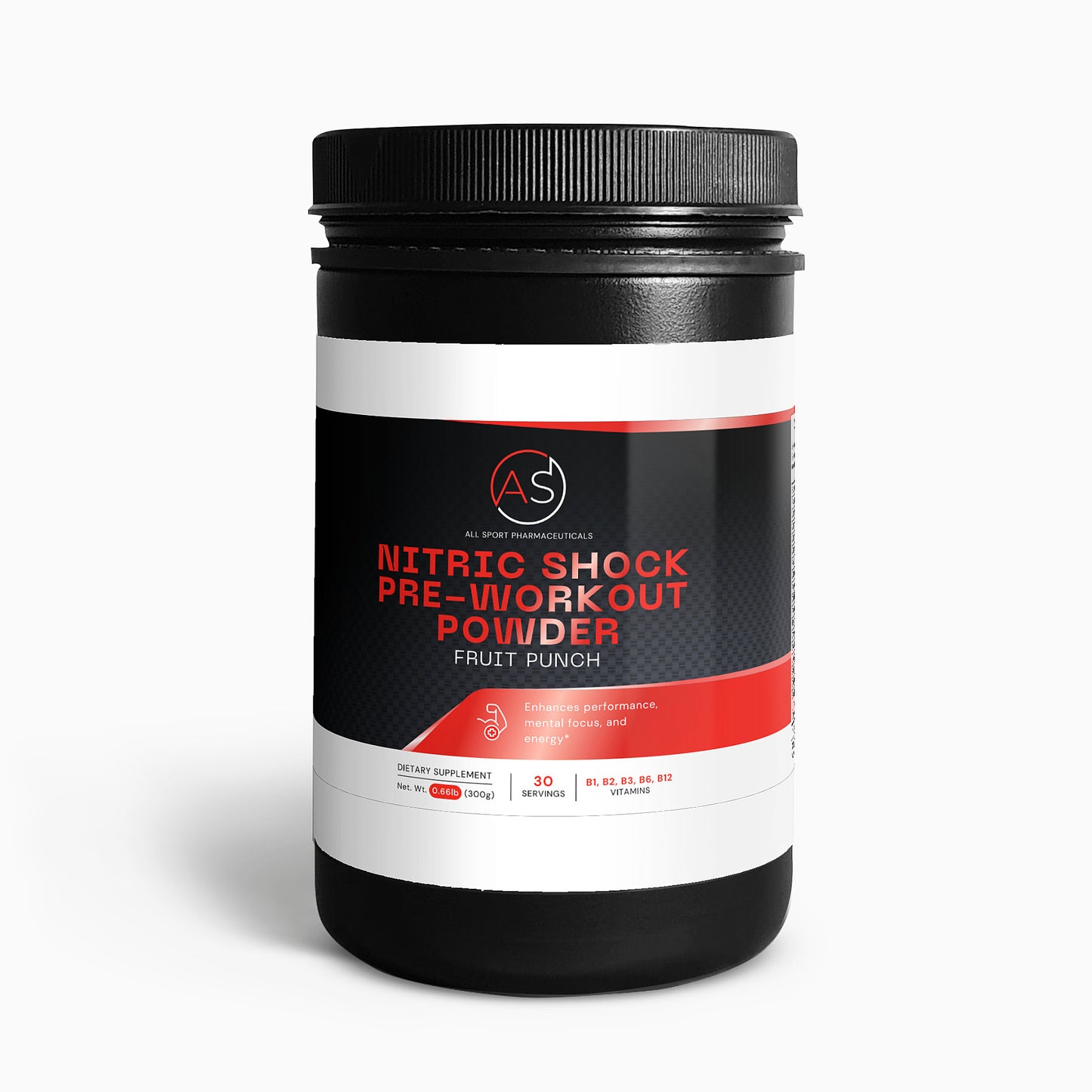 Nitric Shock Pre-Workout Powder Fruit Punch